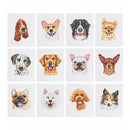 Mini Diamond Painting - Chiens Adorables (12 pièces)