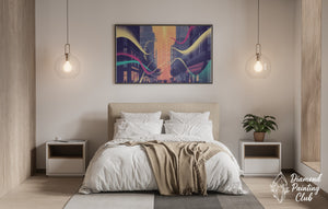 Broderie Diamant Fleur de Vie Urbain