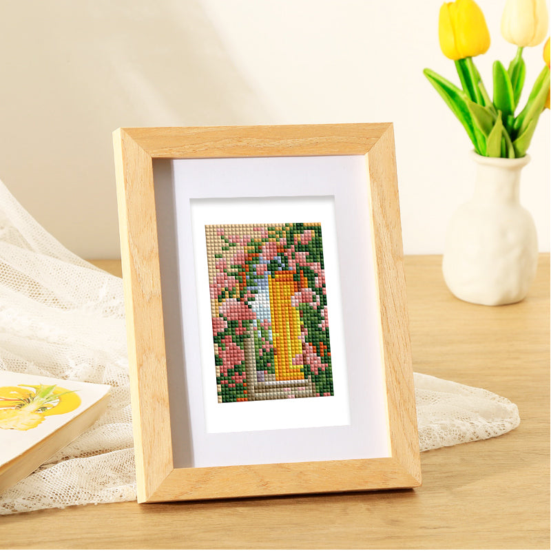 Mini Diamond Painting - Portes Méditerranéennes (12 pièces)