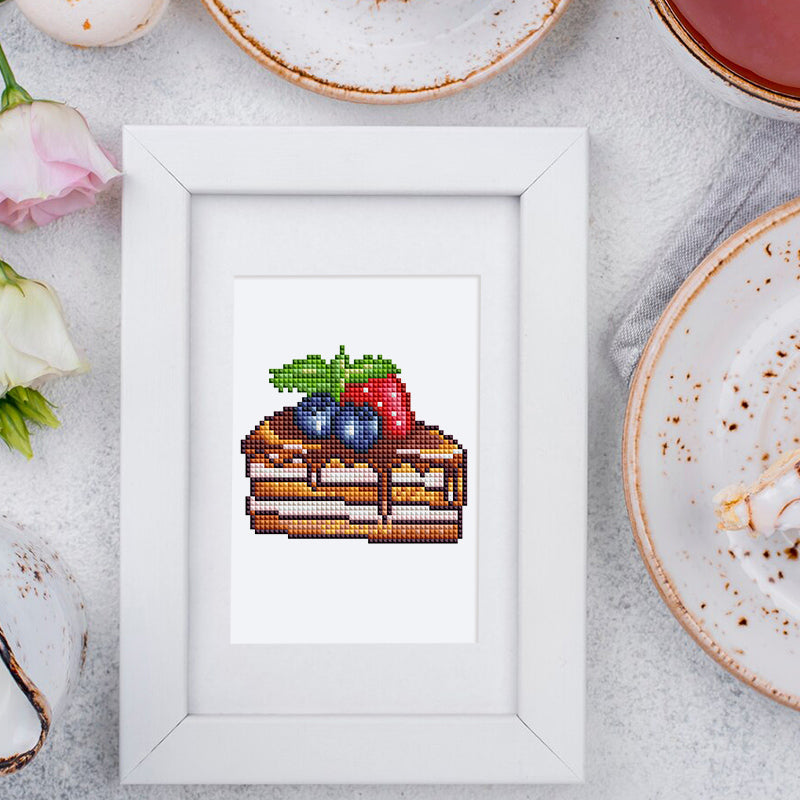 Mini Diamond Painting - Douceurs Gourmandes (12 pièces)