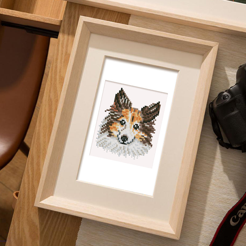 Mini Diamond Painting - Chiens Adorables (12 pièces)