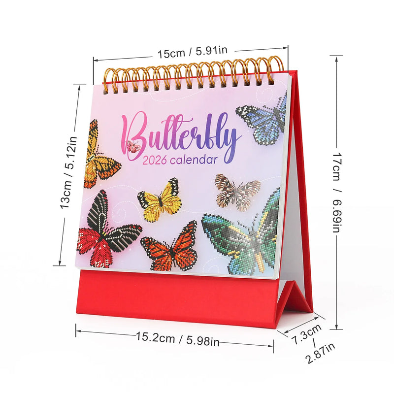 Calendrier Diamond Painting - Édition Papillons 2026