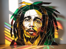 Broderie Diamant Icône Reggae