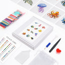 Mini Diamond Painting - Merveilles Océaniques (12 pièces)