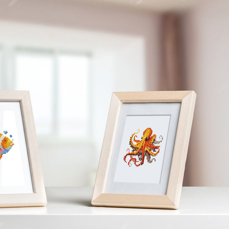 Mini Diamond Painting - Merveilles Océaniques (12 pièces)