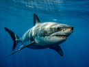 Broderie Diamant Requin dans l'Azur