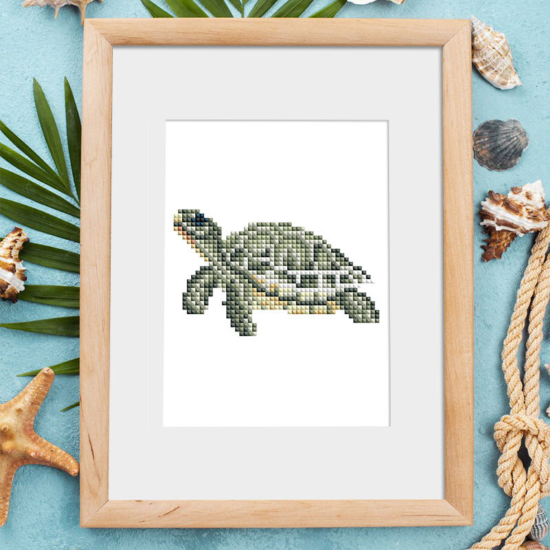 Mini Diamond Painting - Merveilles Océaniques (12 pièces)