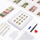 Mini Diamond Painting - Portes Méditerranéennes (12 pièces)