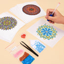 Mini Diamond Painting - Mandalas Éclatants (12 pièces)