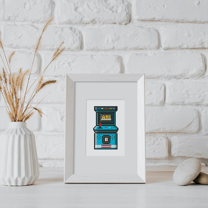 Mini Diamond Painting - Rétro Gaming & Années 80 (12 pièces)