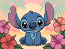 Broderie Diamant Stitch Tropical