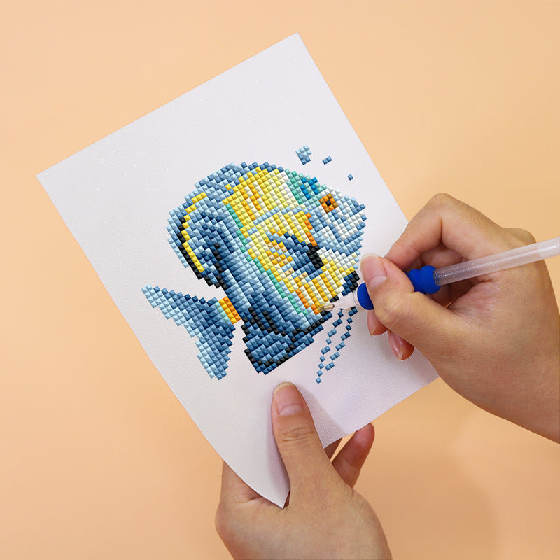 Mini Diamond Painting - Merveilles Océaniques (12 pièces)