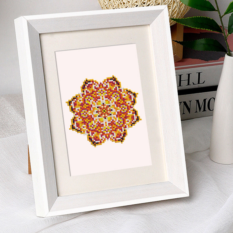 Mini Diamond Painting - Mandalas Éclatants (12 pièces)