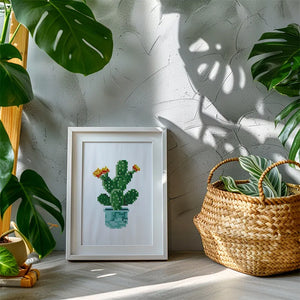 Mini Diamond Painting - Plantes en Pot (4 pièces)
