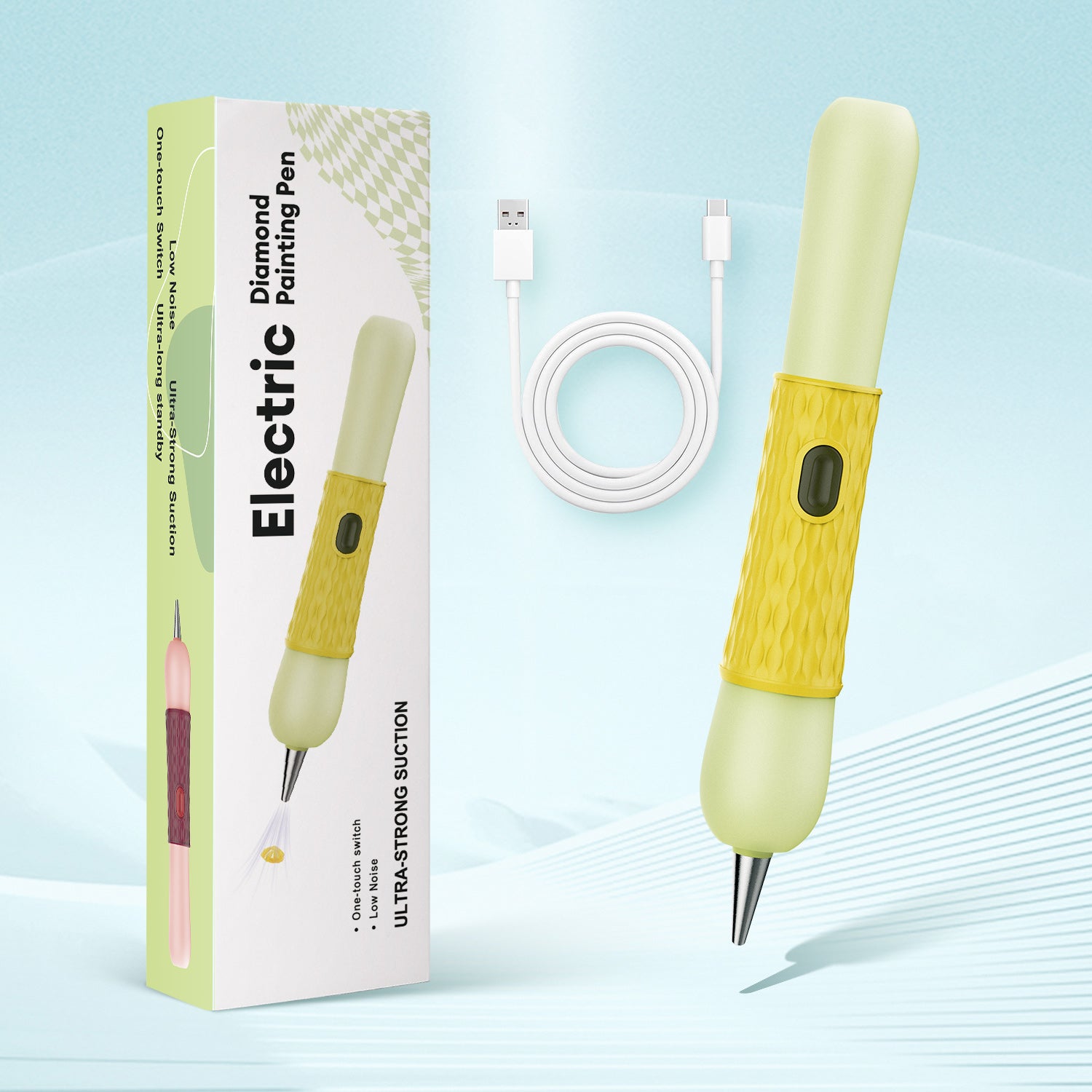 Stylo Électrique Diamond Painting (Nouvelle Génération)