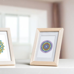 Mini Diamond Painting - Mandalas Éclatants (12 pièces)
