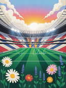 Broderie Diamant Stade Fleuri