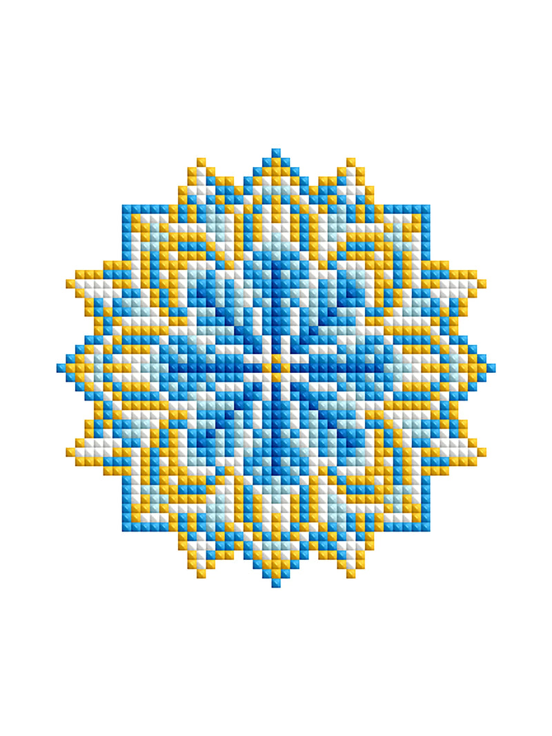 Mini Diamond Painting - Mandalas Énergétiques (4 pièces)