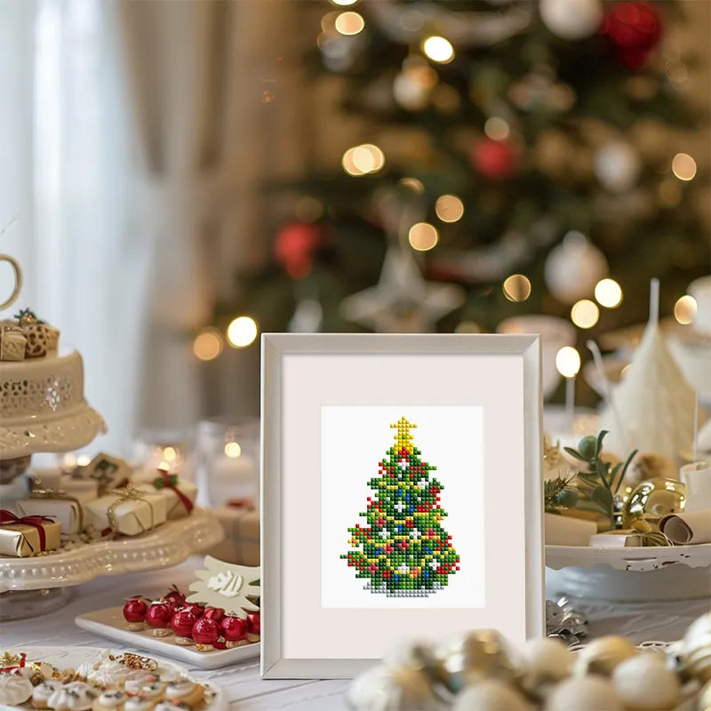 Mini Diamond Painting - Noël Magique (6 pièces)