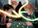 Broderie Diamant Duel des Sorciers