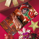Cartes de vœux (x12) – Oiseaux de Noël