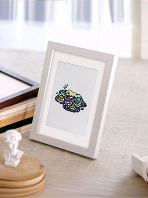 Mini Diamond Painting - Rêves Cosmiques et Surréalistes (12 pièces)