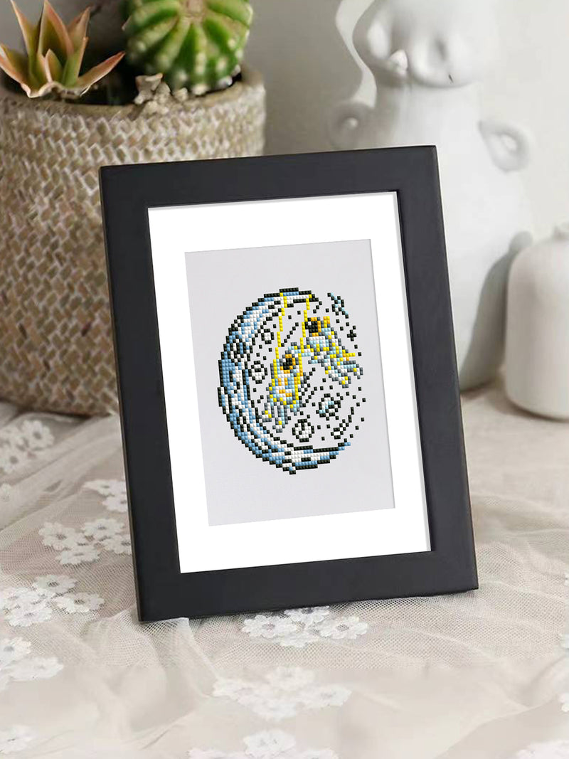 Mini Diamond Painting - Rêves Cosmiques et Surréalistes (12 pièces)