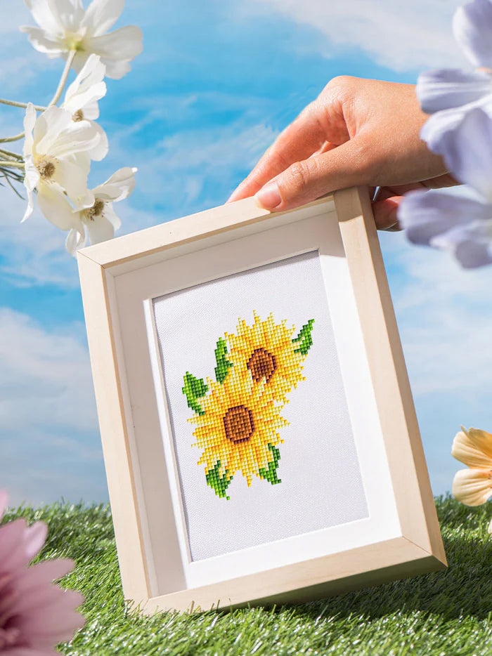 Mini Diamond Painting - Jardins Fleuris (12 pièces)