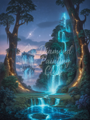 Broderie Diamant Cascades Célestes