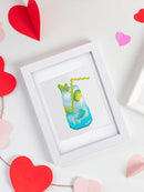 Mini Diamond Painting - Cocktails Scintillants (12 pièces)