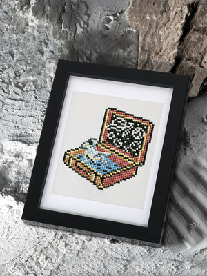 Mini Diamond Painting - Rêves Cosmiques et Surréalistes (12 pièces)