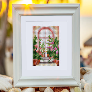 Mini Diamond Painting - Portes Méditerranéennes (12 pièces)