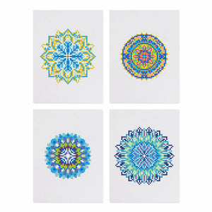 Mini Diamond Painting - Mandalas Énergétiques (4 pièces)