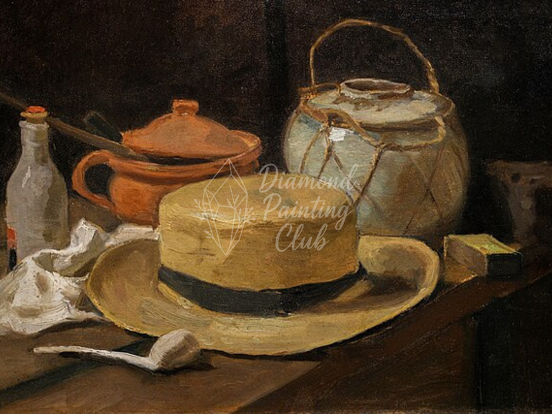 Broderie Diamant Nature Morte