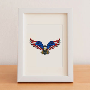 Mini Diamond Painting - Esprit Américain (12 pièces)