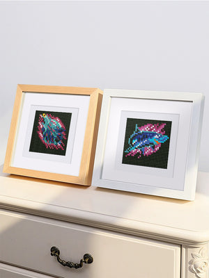 Mini Diamond Painting - Jardins Fleuris (10 pièces)