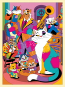 Broderie Diamant Orchestre des Aristochats Pop