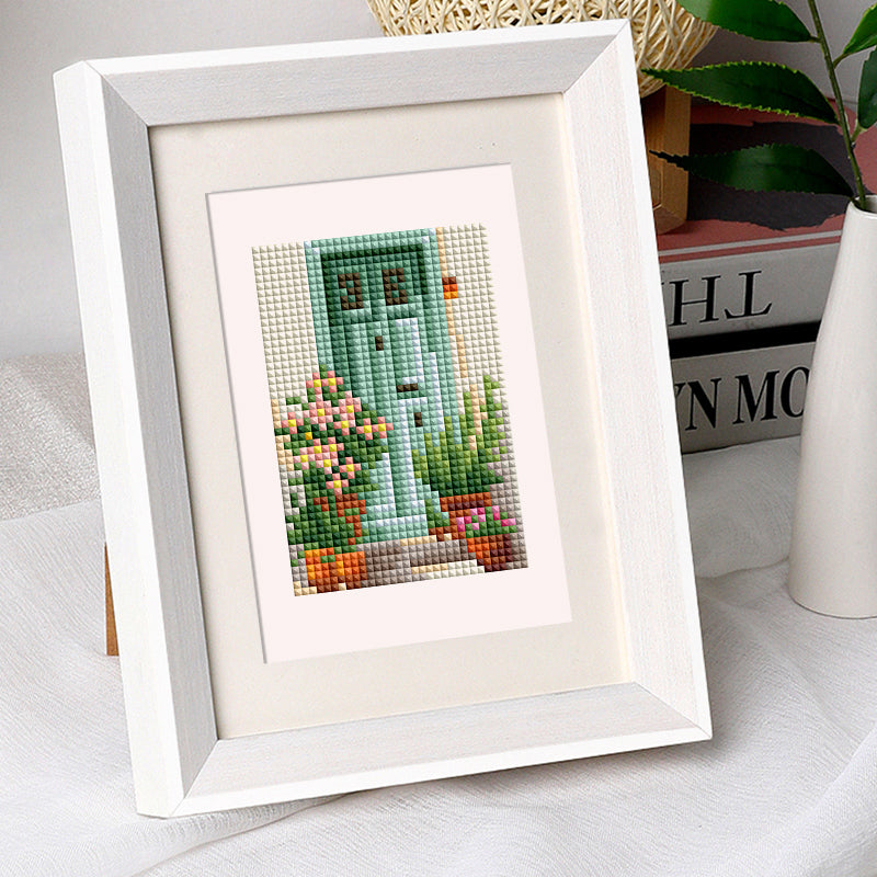Mini Diamond Painting - Portes Méditerranéennes (12 pièces)