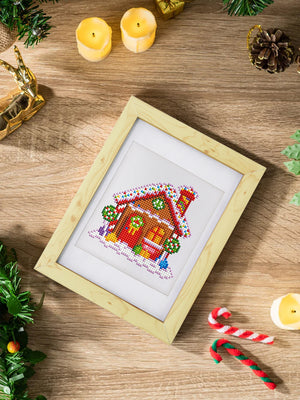 Mini Diamond Painting - Esprit de Noël Scintillant (12 pièces)
