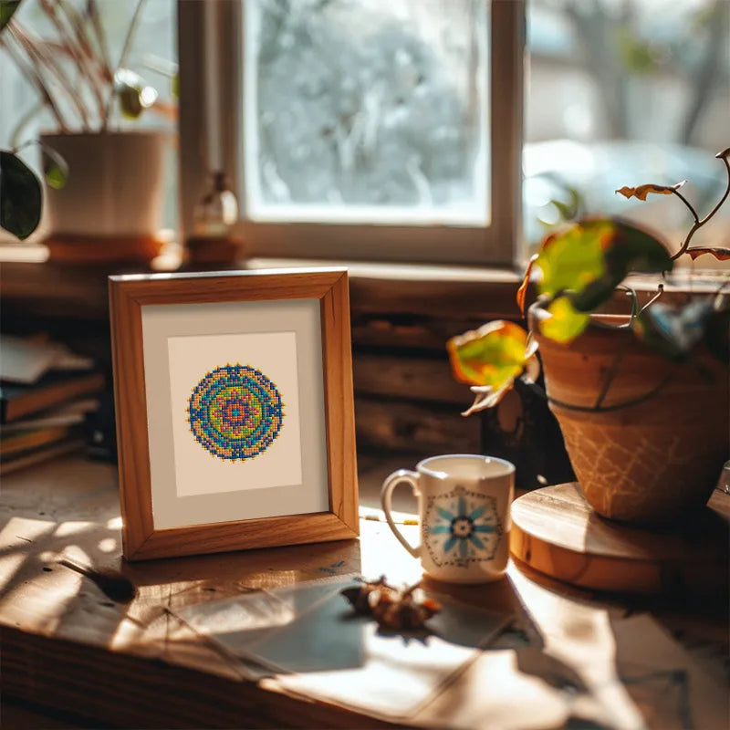 Mini Diamond Painting - Mandalas Énergétiques (4 pièces)