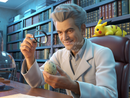 Broderie Diamant Le Savant aux Créatures