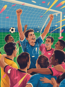 Broderie Diamant Joie de la Victoire