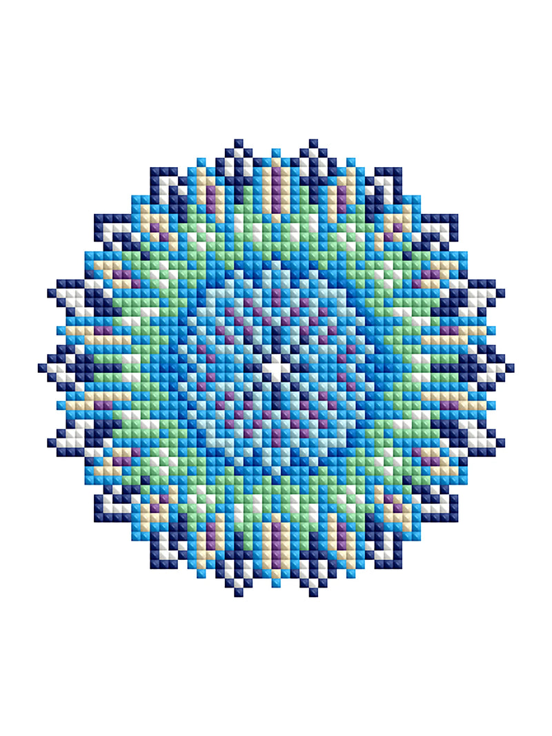 Mini Diamond Painting - Mandalas Énergétiques (4 pièces)