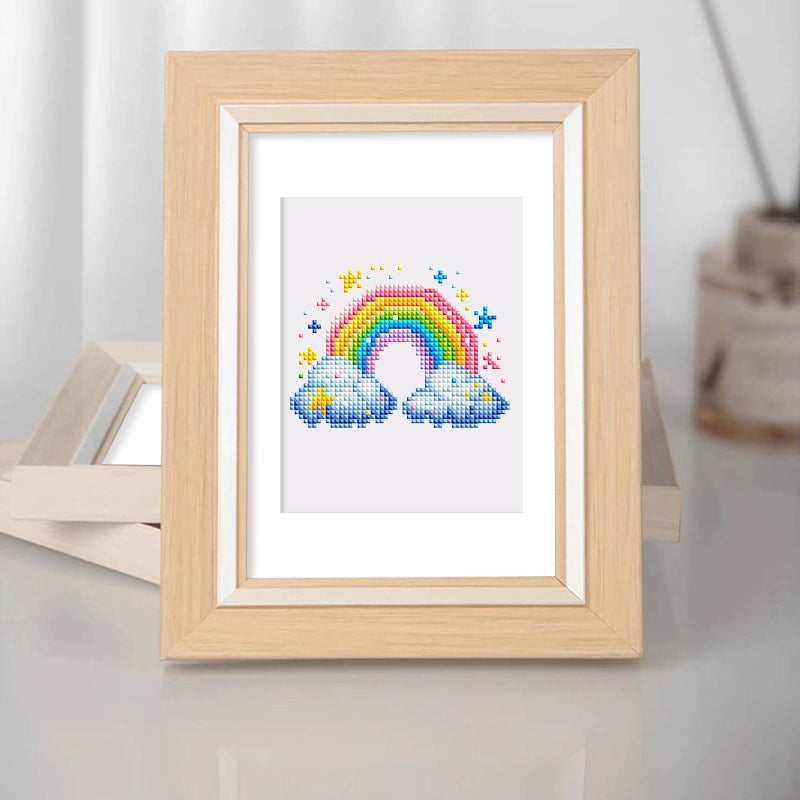 Mini Diamond Painting - Monde Féerique Scintillant (12 pièces)