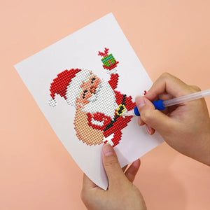 Mini Diamond Painting - Noël Magique (6 pièces)