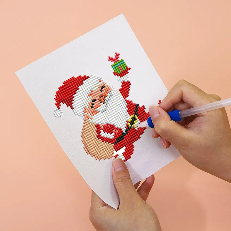 Mini Diamond Painting - Noël Magique (6 pièces)