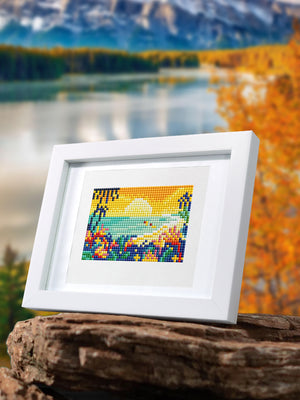 Mini Diamond Painting - Paysages en Évasion (10 pièces)
