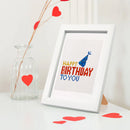 Mini Diamond Painting - Joyeux Anniversaire Scintillant (12 pièces)