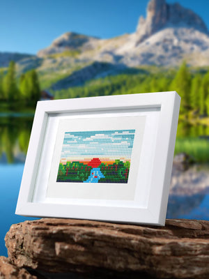 Mini Diamond Painting - Paysages en Évasion (10 pièces)