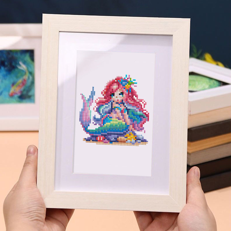 Mini Diamond Painting - Monde Féerique Scintillant (12 pièces)